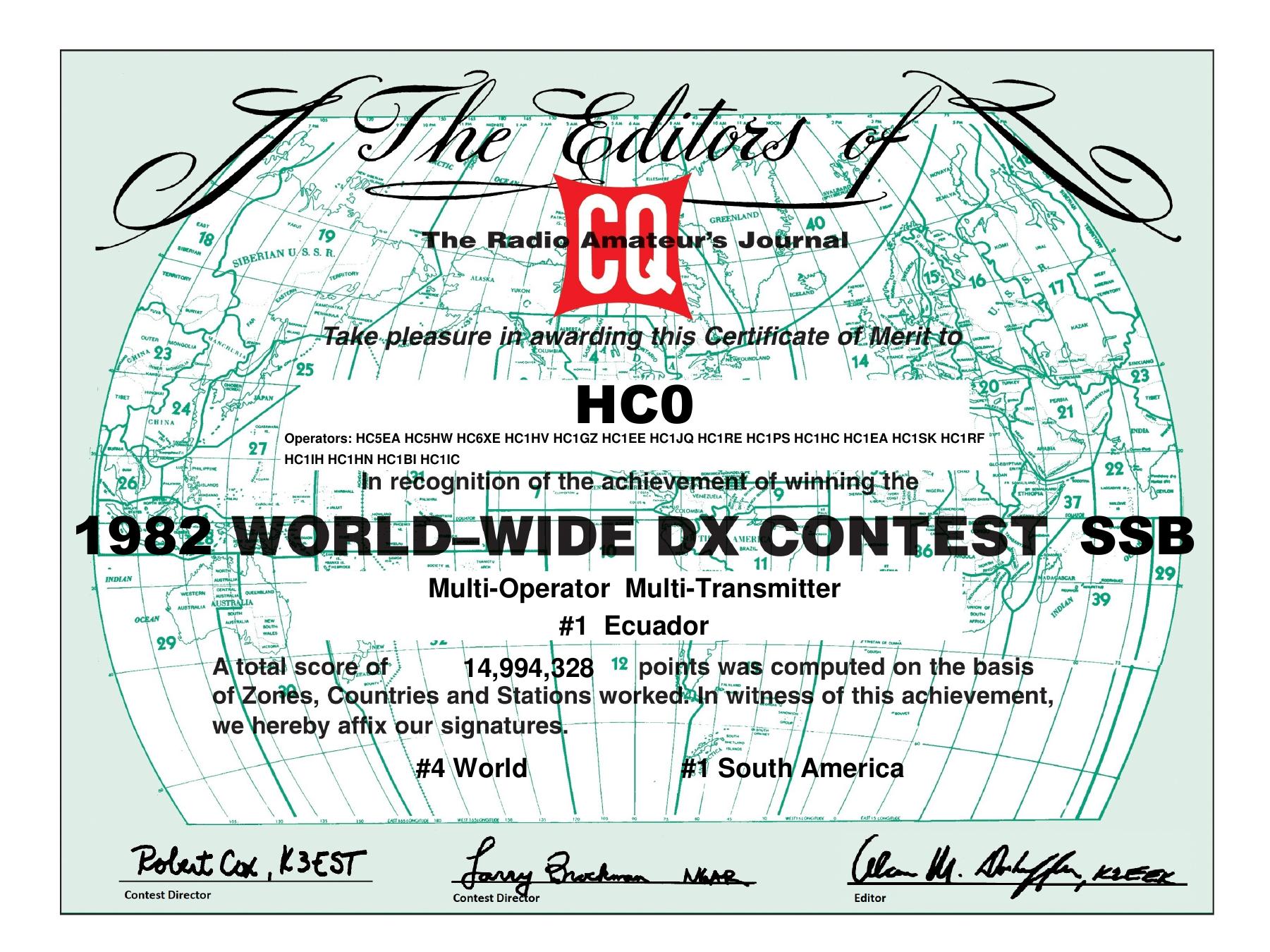 HC0_CQWW_1982_SSB_certificate
